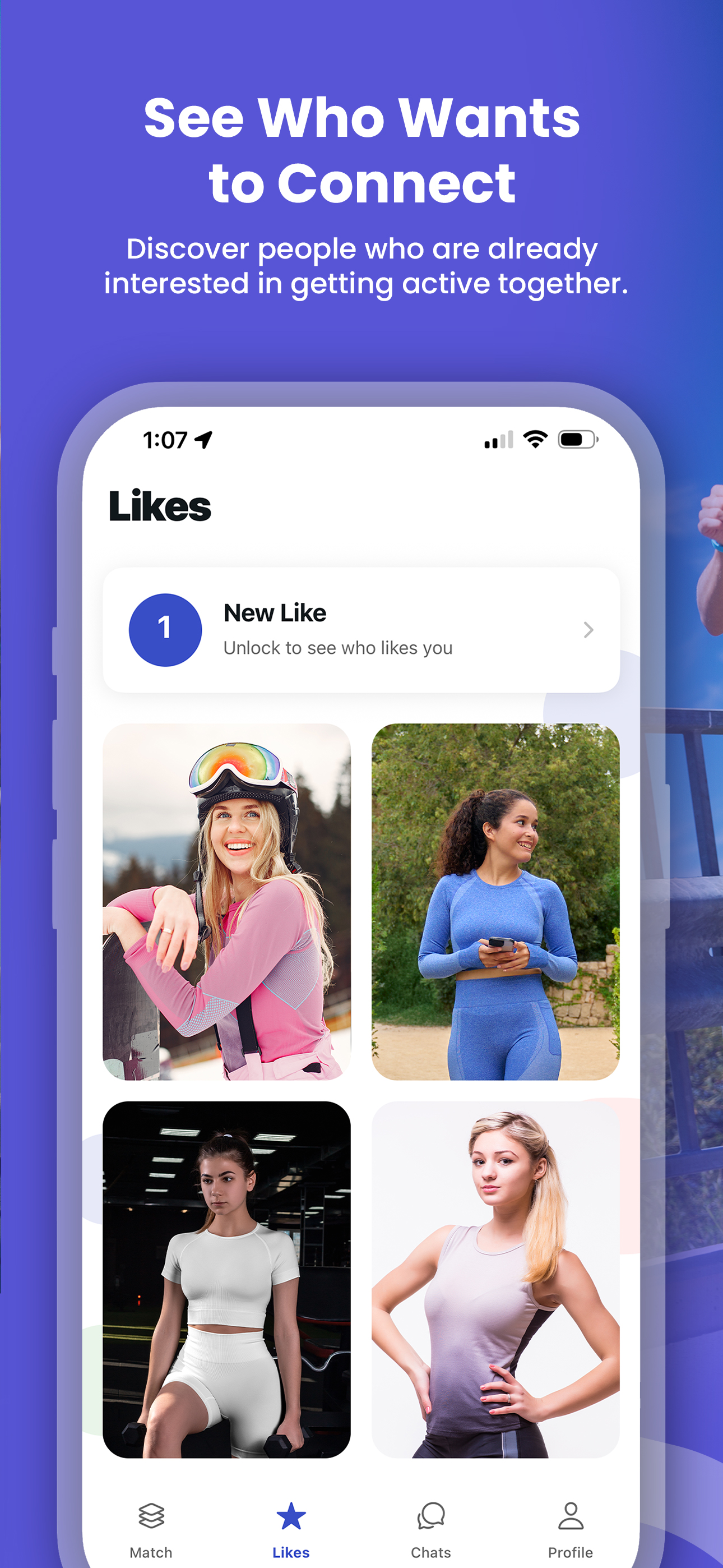 Actively workout planning screen